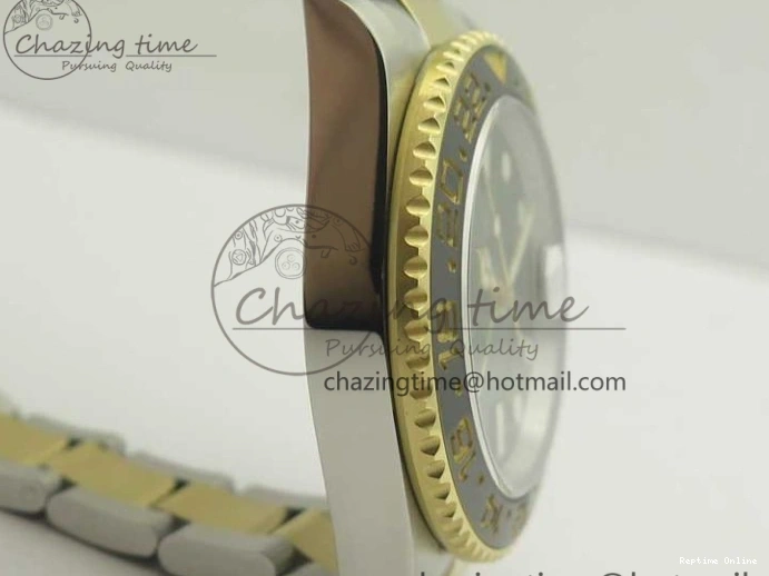 0504 GMT Master II 116713 GMF 904L Steel Edition Green Dial on SS YG Bracelet A Lightweight 3386
